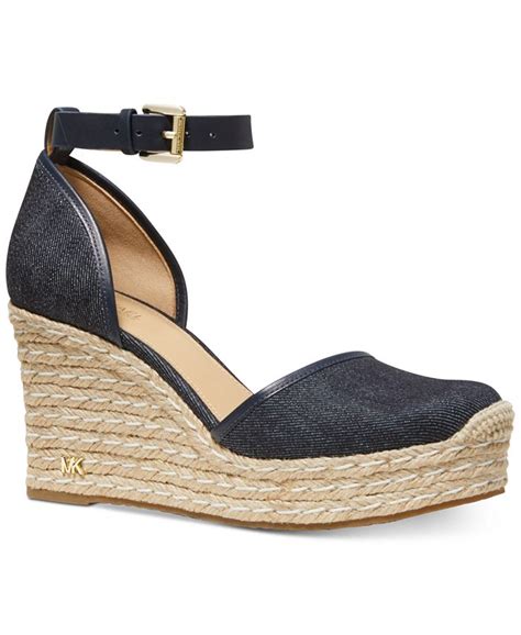 macys michael kors black and beige espadrilles|macy's espadrille sandals.